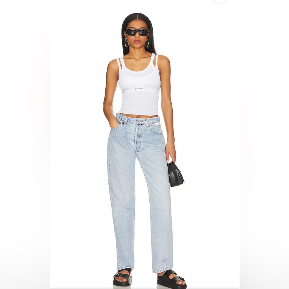 Alliance Brigette Baggy Customs Jeans in Light